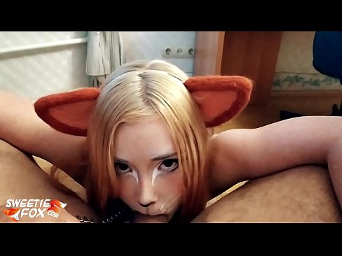 ❤️ Kitsune nqos dick thiab cum hauv nws lub qhov ncauj ☑  Porno  ntawm peb  Ib ❤